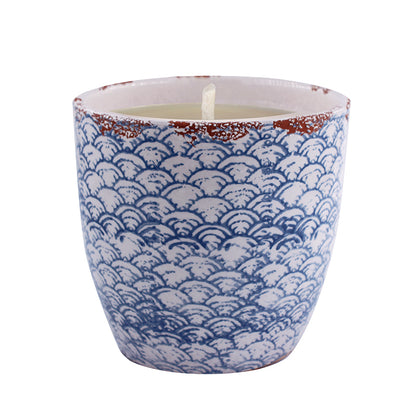 Large size terracotta patterned anti-mosquito candle
