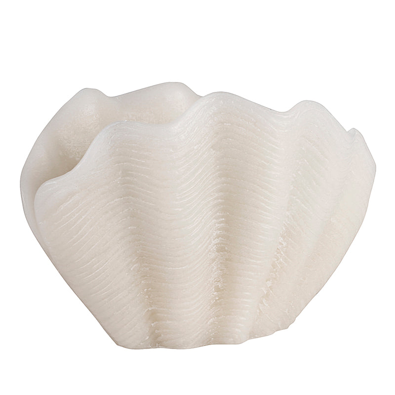 decorative shell candle
