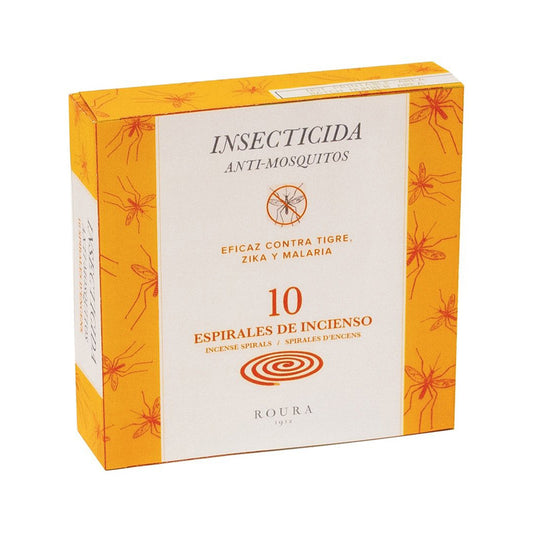 SUPER OFERTA!! Caja de 10 espirales de incienso mata mosquitos perfume de jazmín