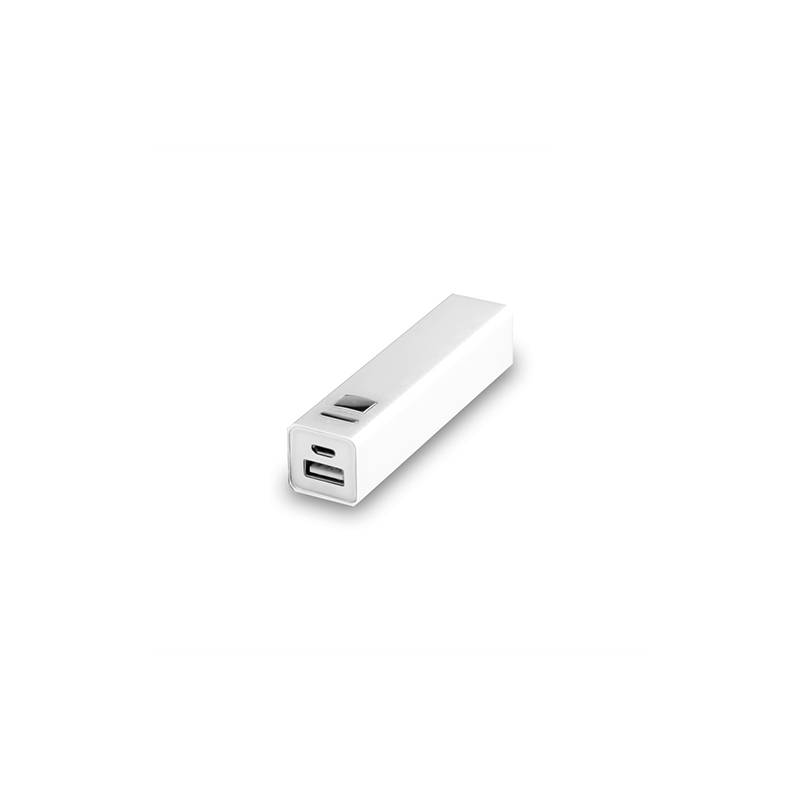 Power bank USB metalizado