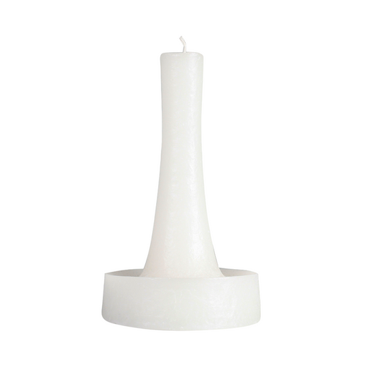 Replacement candle for wax shade candles