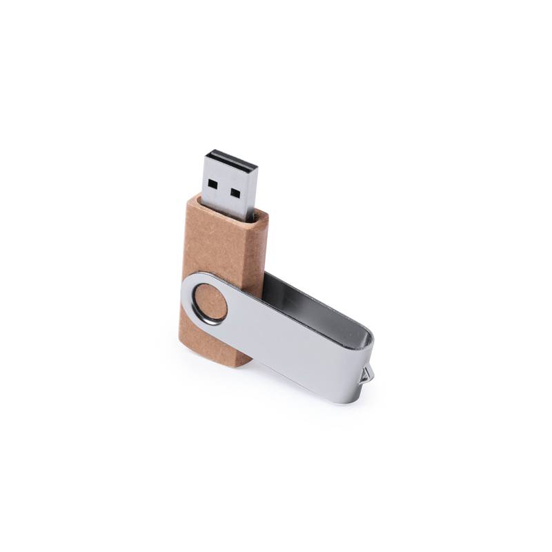 USB de cartón reciclado
