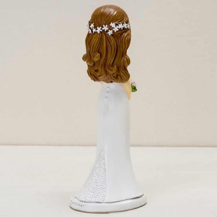 Figura para pastel novia Pop&Fun con ojitos cerrados