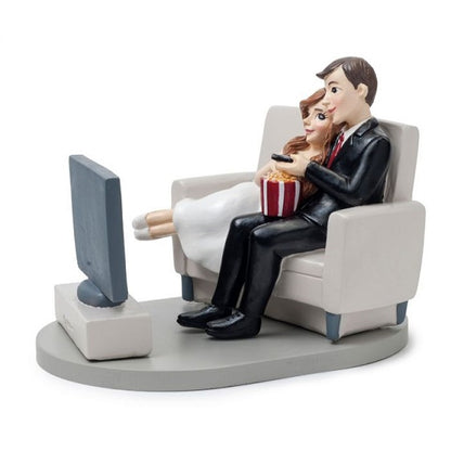 Figura novios para tarta de boda película